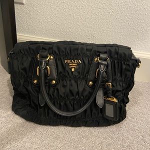 Prada handbag with chain